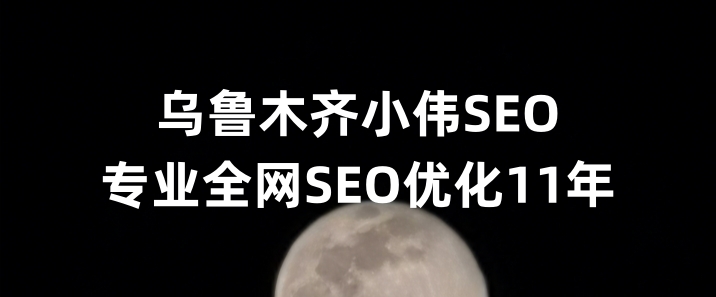 乌鲁木齐SEO优化公司小伟SEO