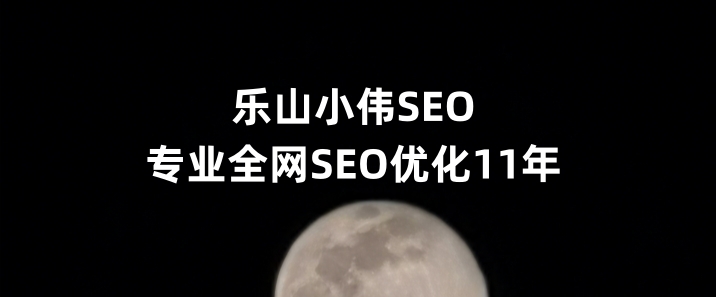 乐山SEO优化公司小伟SEO