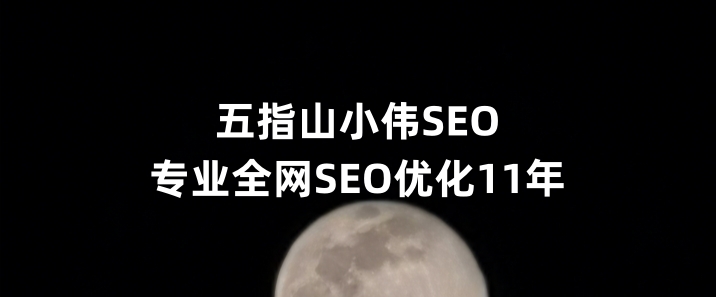 五指山SEO优化公司小伟SEO