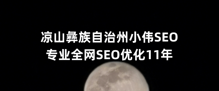 凉山彝族自治州SEO优化公司小伟SEO