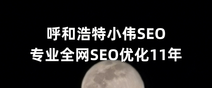 呼和浩特SEO优化公司小伟SEO