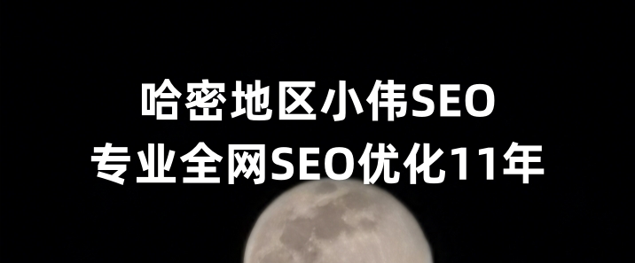 哈密地区SEO优化公司小伟SEO