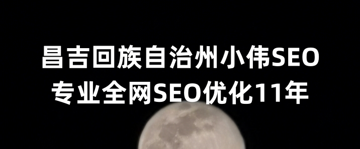 昌吉回族自治州SEO优化公司小伟SEO