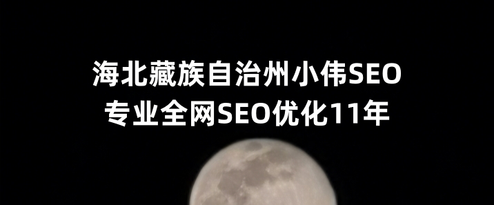 海北藏族自治州SEO优化公司小伟SEO