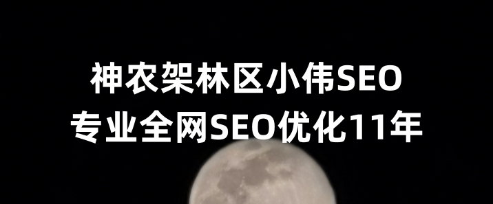 神农架林区SEO优化公司小伟SEO