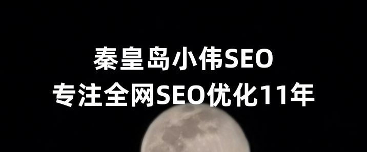 秦皇岛SEO优化公司小伟SEO