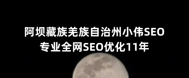 阿坝藏族羌族自治州SEO优化公司小伟SEO